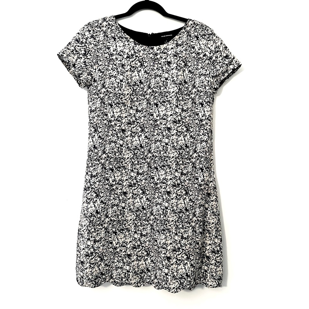 Club Monaco Textured Threadwork Pastel Dress